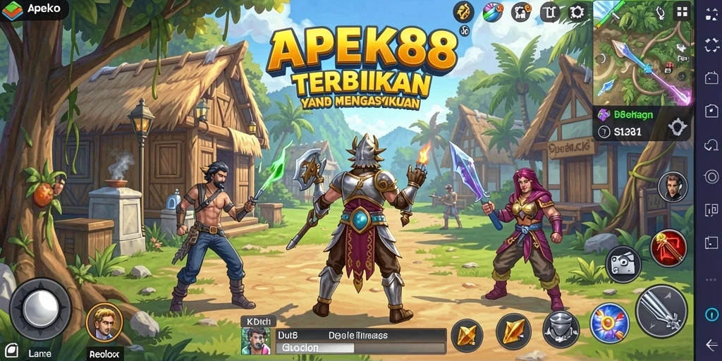 Gameplay APEK88 yang menarik dalam dunia Open World.