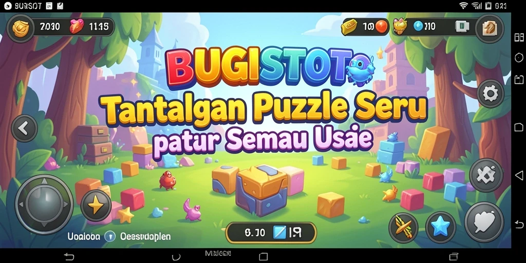Screenshot utama yang menampilkan gameplay seru BUGISTOTO.