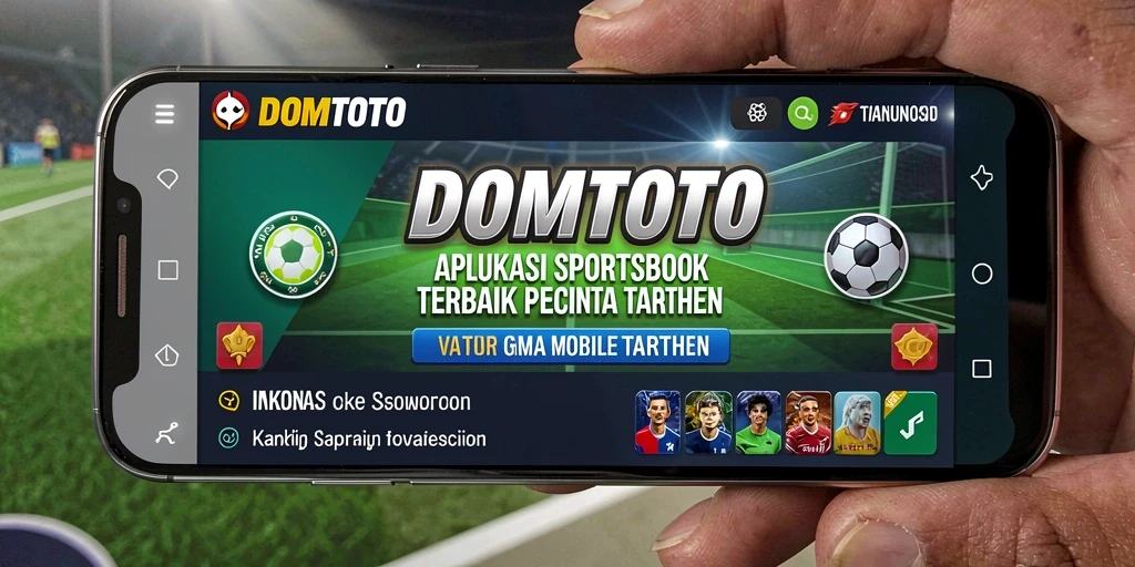 Tampilan gameplay <strong>DOMTOTO</strong> dengan berbagai pilihan taruhan olahraga.