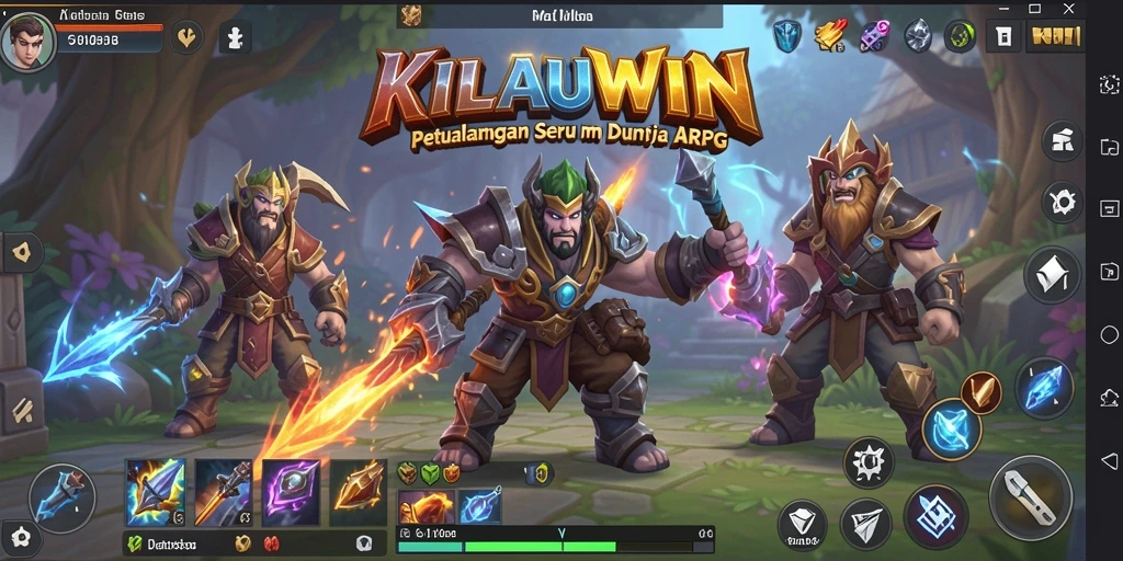 Tampilkan gameplay seru KILAUWIN yang menarik.