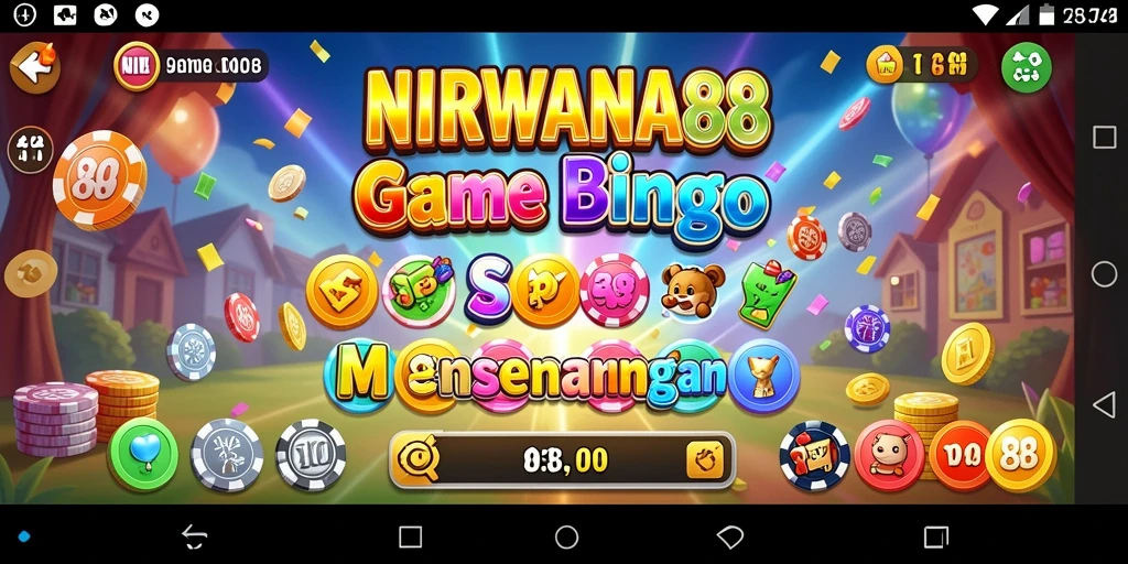 Tampilan gameplay NIRWANA88 yang menampilkan keseruan bermain Bingo.