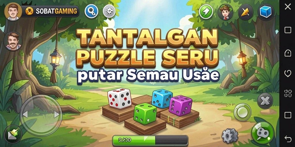 Screenshot yang menunjukkan gameplay SOBATGAMING yang mendebarkan.